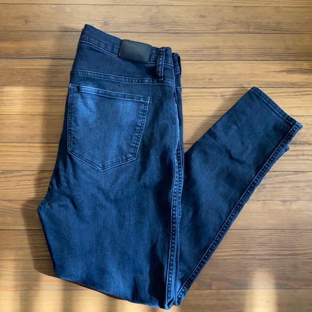 Madewell 10” High Rise Jeans Faded Black 32